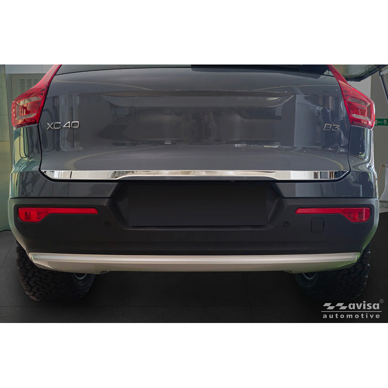 Avisa, protezione per portellone posteriore, acciaio inox, adatta a Volvo XC40 (536) (2017-)