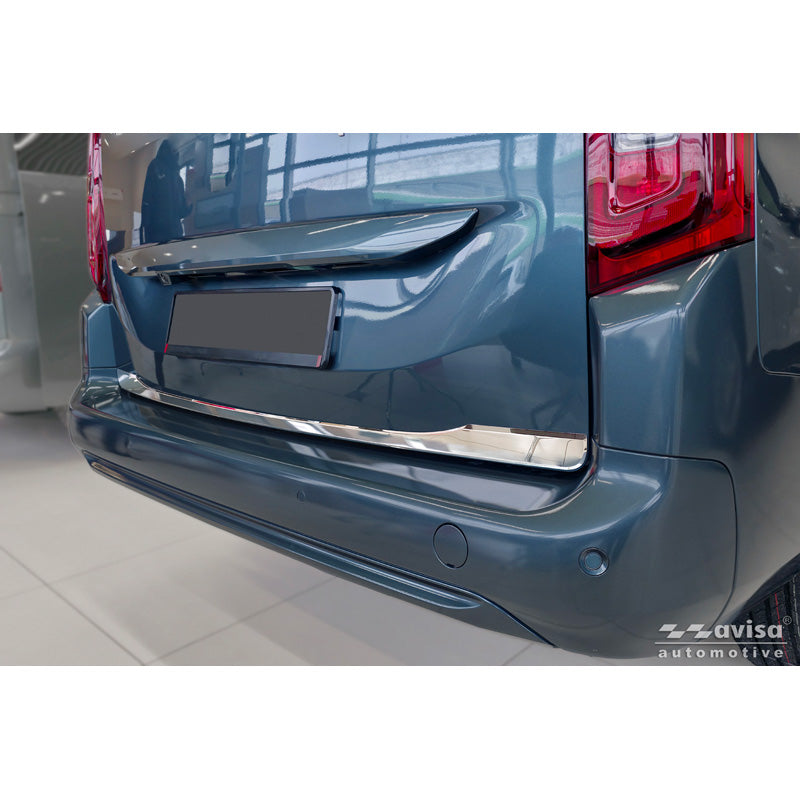 Avisa, chromované obložení pátých dveří, nerezová ocel, pasuje na Toyota Proace City Verso (2019-2024) & Facelift (2024-)
