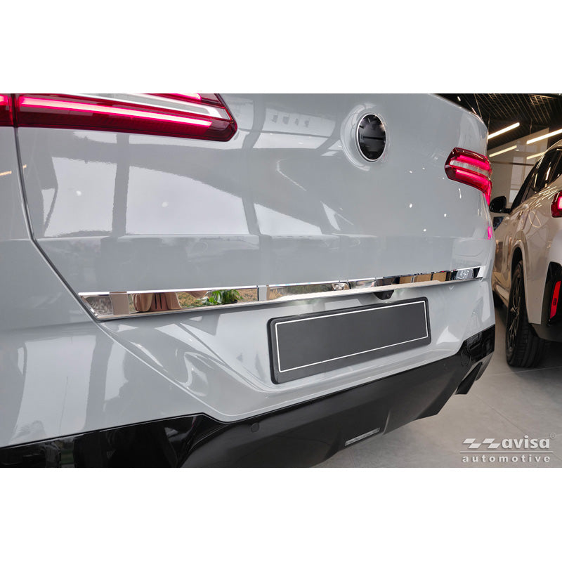 Avisa, Bagagerumsklappsbeskytter, Krom rustfrit stål, passer til BMW X3 (G45) (2024-), excl. M-Sport