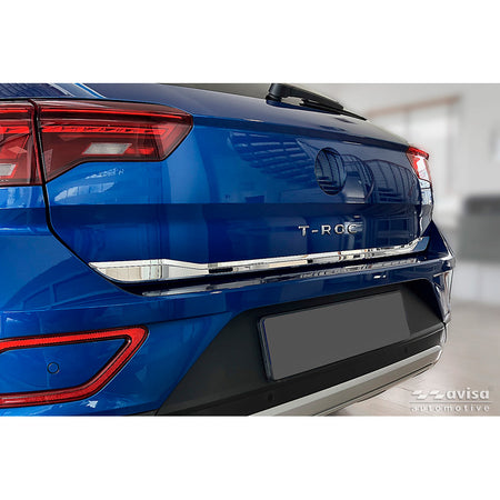 Avisa, Bagklapliste, Krom rustfrit stål, passer til Volkswagen T-Roc (2017-2022) & Facelift (2022-2025 incl. Cabrio)