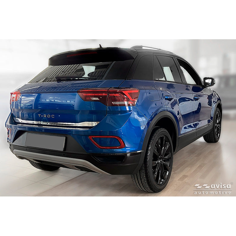 Avisa, Bagklapliste, Krom rustfrit stål, passer til Volkswagen T-Roc (2017-2022) & Facelift (2022-2025 incl. Cabrio)