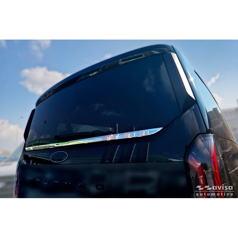 Avisa, Bagklapliste, Krom rustfrit stål, passer til Ford Tourneo Custom (V710) (2023-)