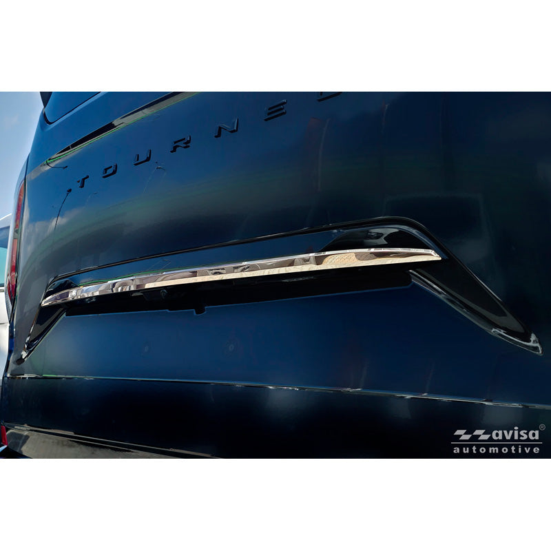 Avisa, embellecedor cromado del portón trasero, acero inoxidable, compatible con Ford Tourneo Custom II (V710) (2023-)
