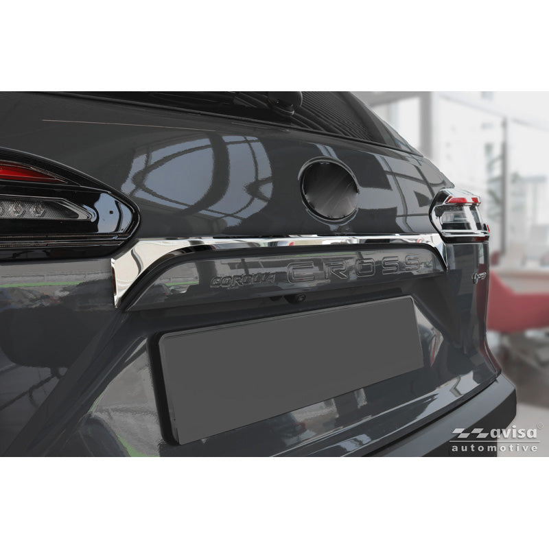 Avisa, remate cromado del maletero, acero inoxidable, compatible con Toyota Corolla Cross (2020-2025) y Facelift (2025-)