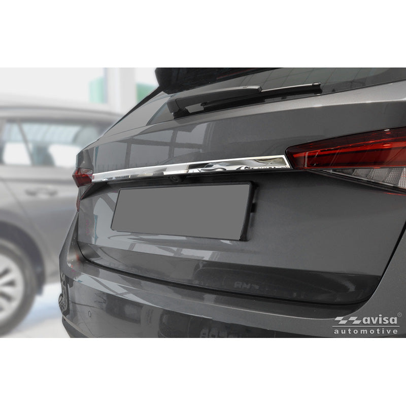 Avisa, Modanatura del portellone, cromo acciaio inossidabile, adatto a Skoda Fabia IV (PJ3) (2021-)