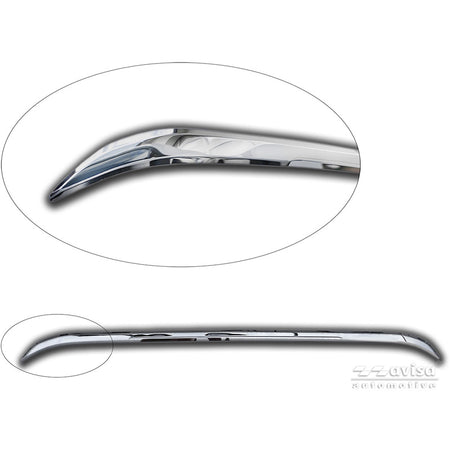 Avisa, Bagklapbeklædning, Krom rustfrit stål, passer til Volkswagen ID.3 (2019-) & Facelift (2023-)