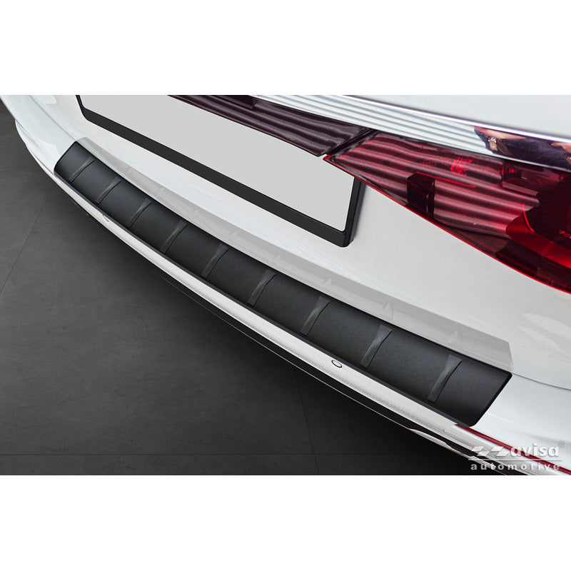 Avisa, Bagkofangerbeskytter, Mat Sort Rustfrit Stål, Passer til Mercedes E-Class (S214) Estate 2023-, 'Ribs'