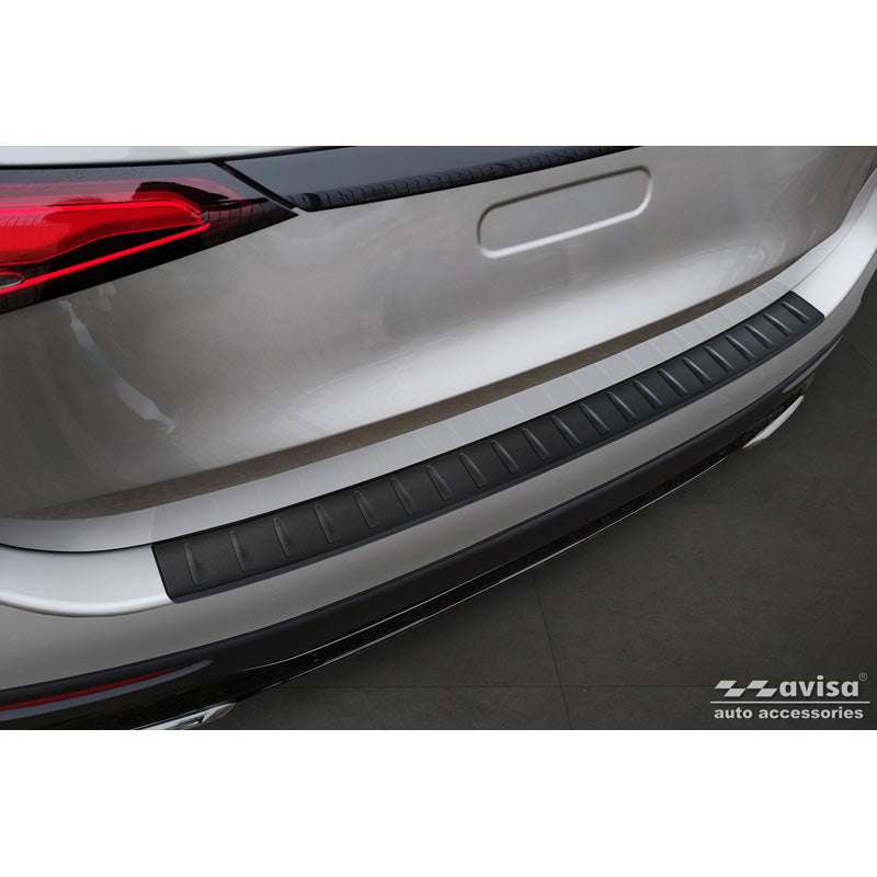 Avisa, Bagkofangerbeskytter, Rustfrit stål, Mat Sort, Passer til Mercedes GLC II (X254) 2022-, 'Ribs'