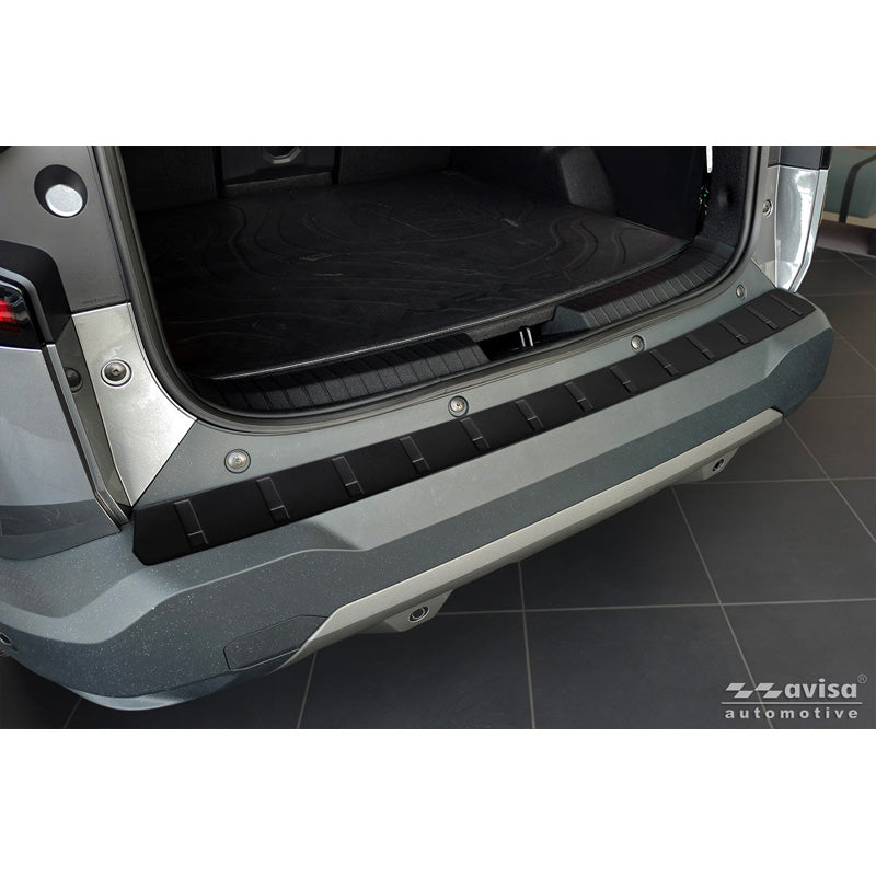 Avisa, Protezione paraurti posteriore, acciaio inox nero opaco, adatta a Dacia Bigster (2024-)