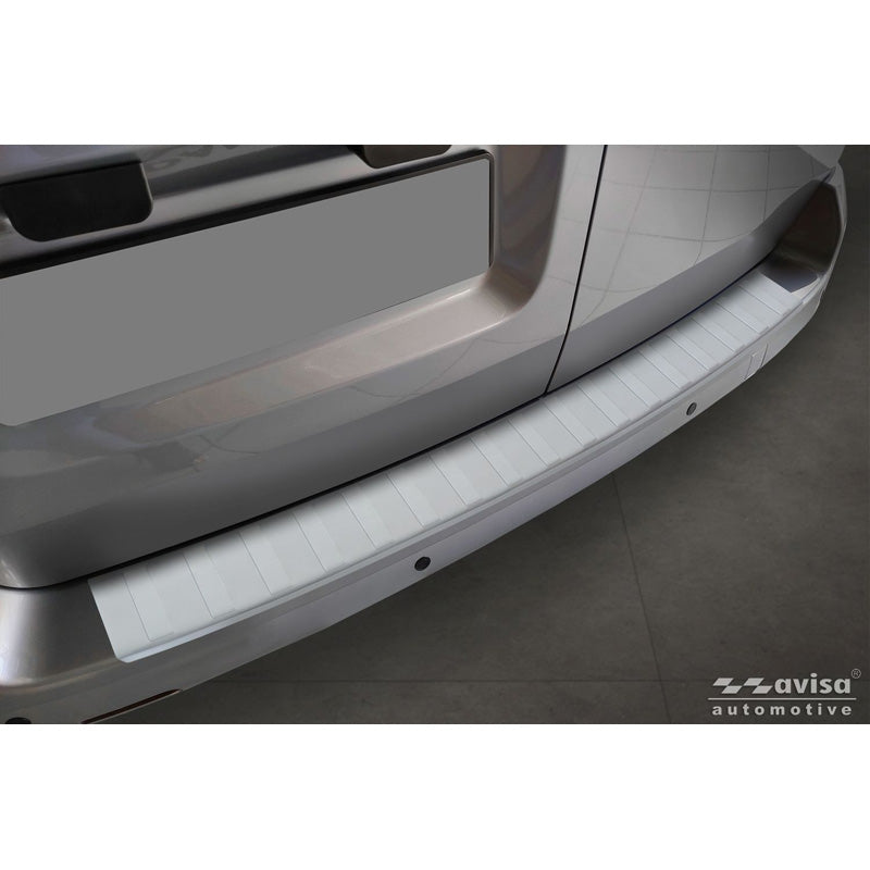 Avisa, Bagkofangerbeskytter, Rustfrit stål Soft Silver, passer til Citroën Jumpy & Spacetourer / Peugeot Expert & Traveller / Toyota Proace (2016-) / Opel Vivaro & Zafira Life (2019-) (L1)