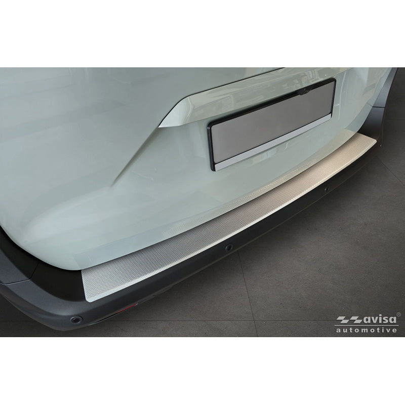 Avisa, Protezione paraurti posteriore, acciaio inox, adatta a Ford Transit Courier II / Tourneo Courier II (2023-) - Argento