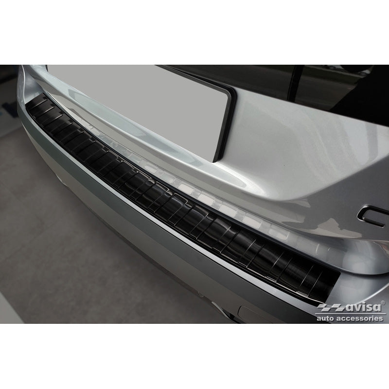 Avisa, ochrana zadního nárazníku, černá, nerezová ocel, pasuje na Citroën C4/e-C4 III 2020- 'Ribs'