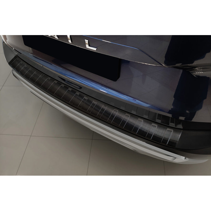 Avisa, protezione del paraurti posteriore, nero, acciaio inossidabile, adatta per Nissan X-Trail IV (T33) 2021- 'Ribs'