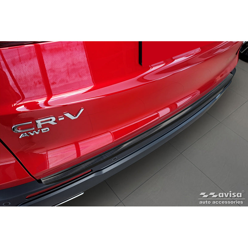 Avisa, protezione paraurti posteriore, Nero, acciaio inox, adatto a Honda CR-V VI 2023-