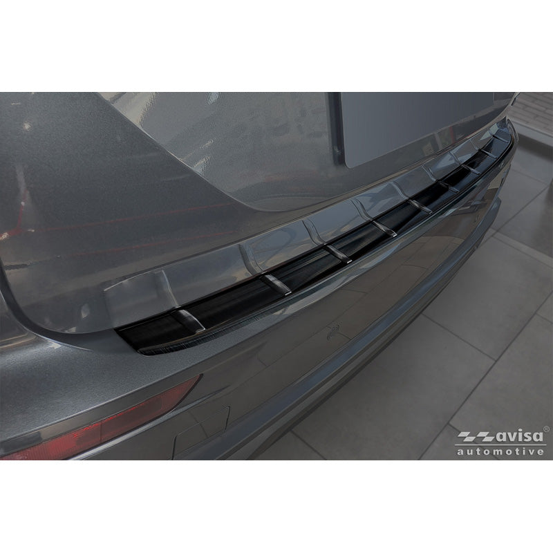 Avisa, Bagkofangerbeskytter, Sort rustfrit stål, passer til Mitsubishi Outlander IV Facelift (2025-)
