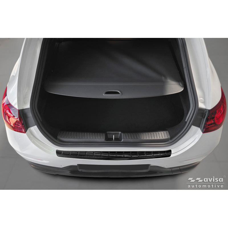 Avisa, Bagkofangerbeskytter, Sort rustfrit stål, passer til Mercedes CLA III Shooting Brake (X174) (2026-)
