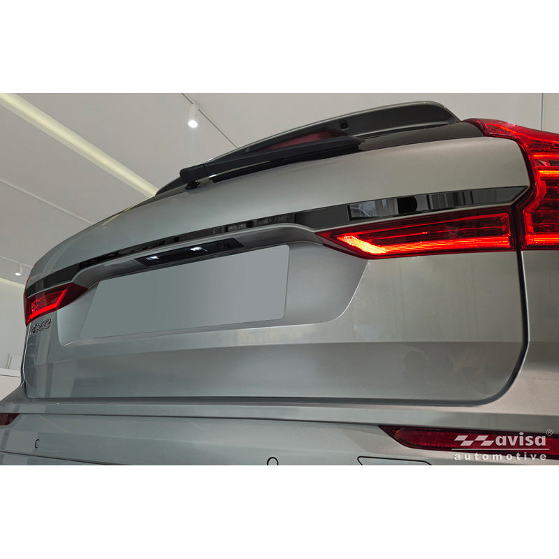 Avisa, obložení zadního víka, černá chromovaná nerezová ocel, pasuje na Volvo XC60 II (2017-2021) & Facelift (2021-)