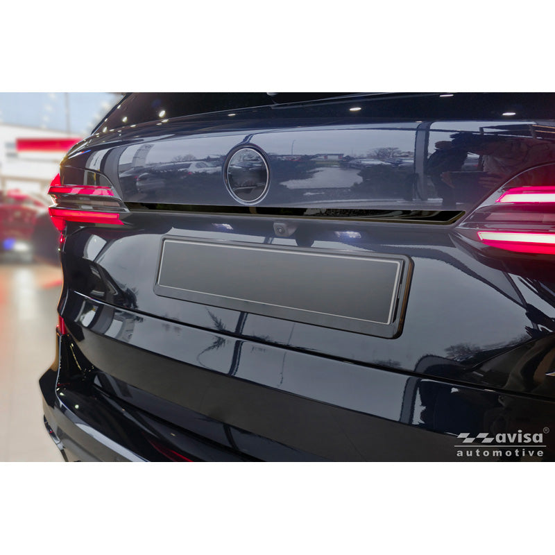 Avisa, Bagklapliste, Sort krom rustfrit stål, passer til BMW X5 IV (G05) M-Sport (2018-2023) & Facelift (2023-)