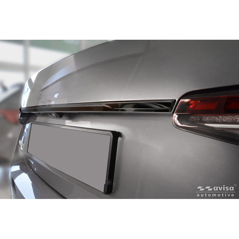 Avisa, Bagklaplist, Sort rustfrit stål, passer til Skoda Superb IV Liftback (NZ3) (2024-)