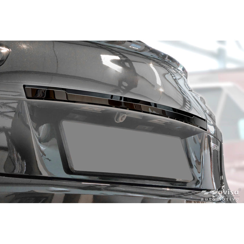 Avisa, Bagklapsbeskytter, Sort krom rustfrit stål, passer til Kia XCeed (CD) (2019-2022) & Facelift (2022-)