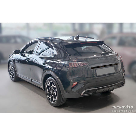 Avisa, Bagklapsbeskytter, Sort krom rustfrit stål, passer til Kia XCeed (CD) (2019-2022) & Facelift (2022-)