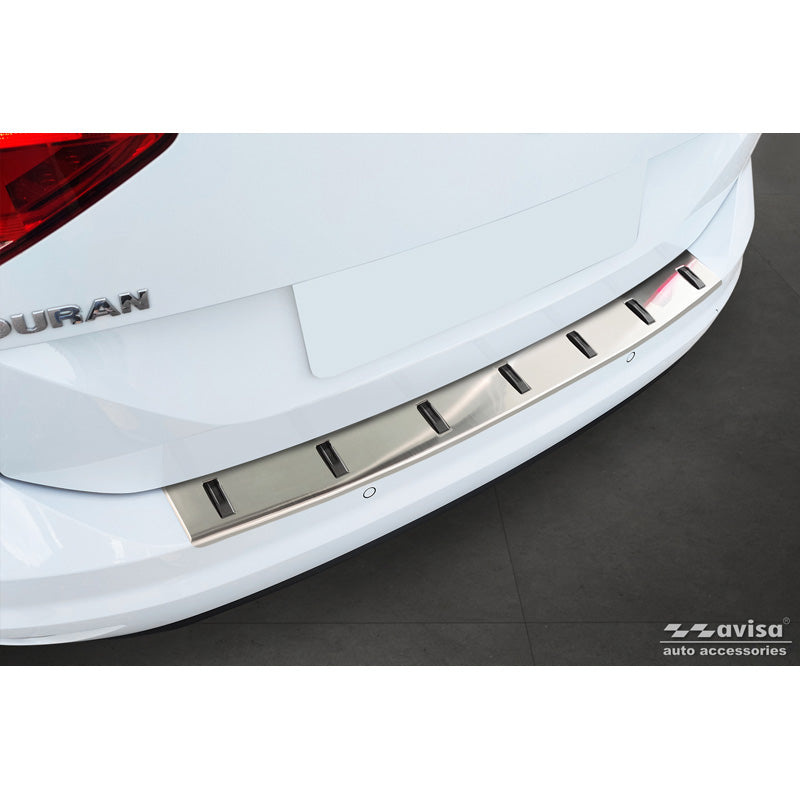 Avisa, ochrana zadního nárazníku, nerezová ocel, pasuje na Volkswagen Touran III (2015-) vč. R-Line 'STRONG EDITION'