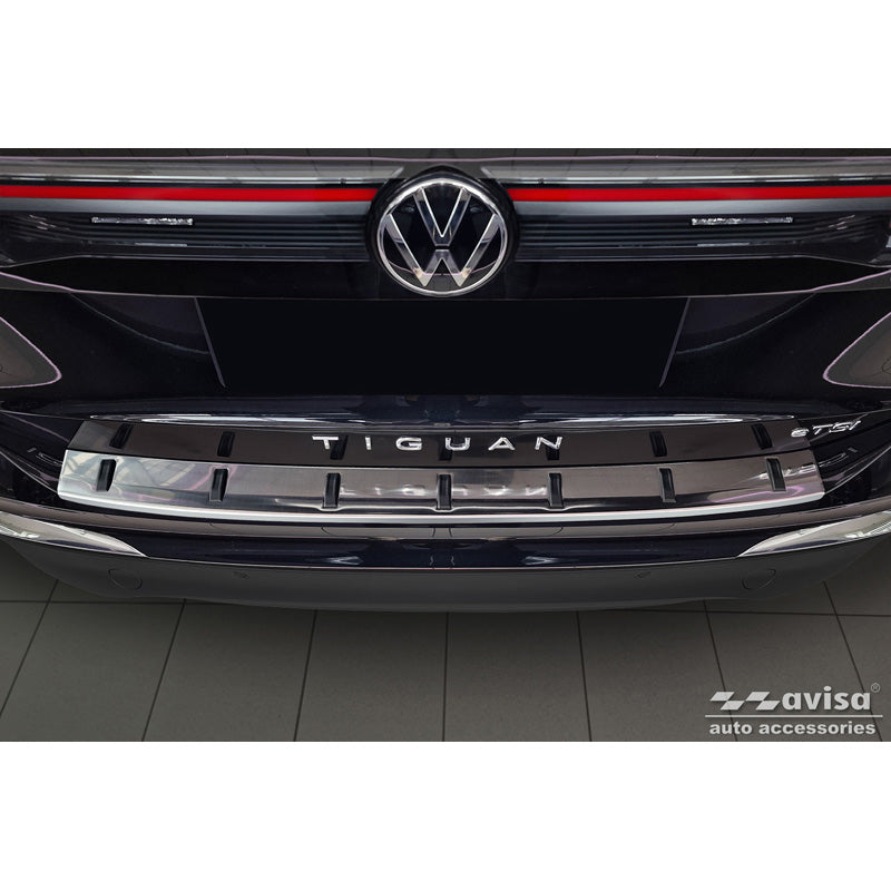 Avisa, ochrana zadního nárazníku, nerezová ocel, pasuje na Volkswagen Tiguan III (CT1) 2024- 'STRONG EDITION'