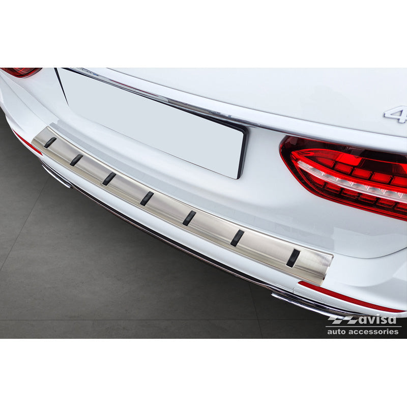 Avisa, ochrana zadního nárazníku, nerezová ocel, pasuje na Mercedes E-Class Estate S213 (2016-2023), 'Strong Edition'