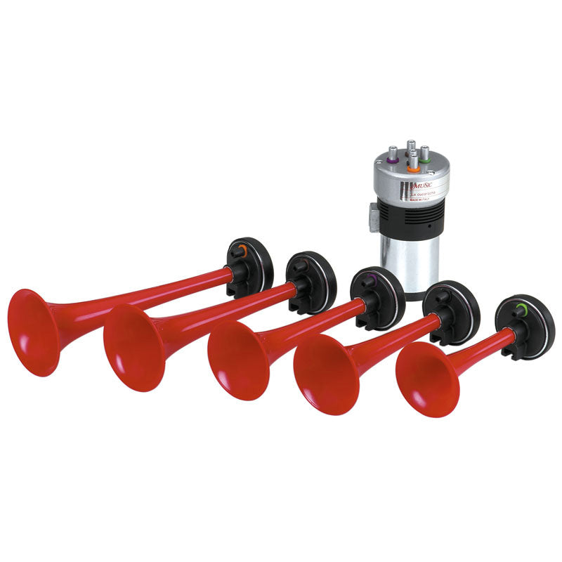 Carpoint, Femtonet Luftklokke med La Cucaracha Melodi - 12V 117dB