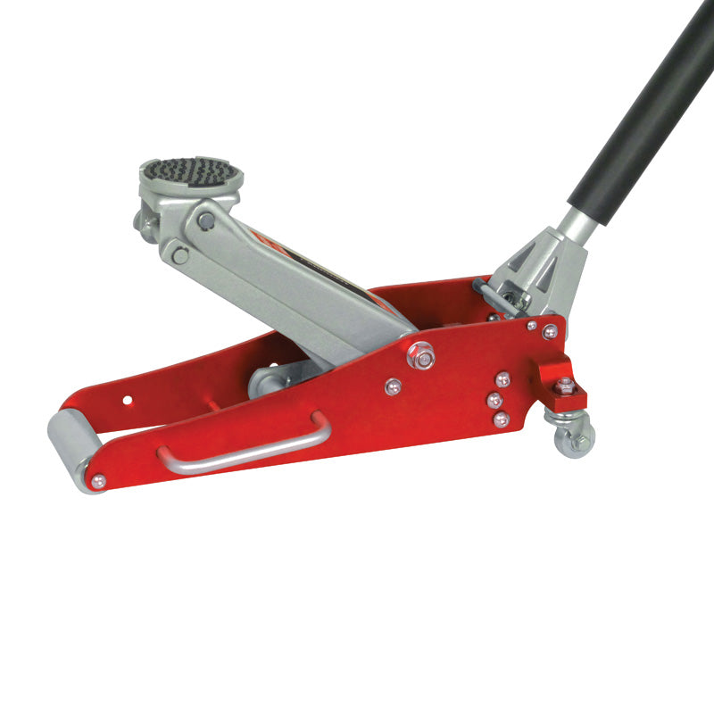 Carpoint, Cric idraulico a carrello 1500 kg - Alluminio - Altezza di sollevamento 90-358 mm