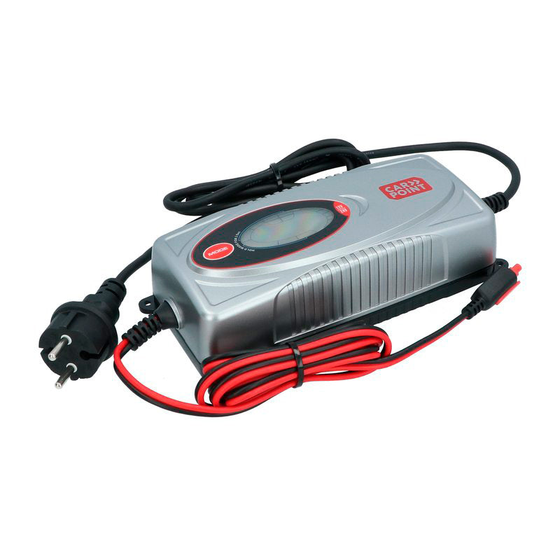 Carpoint, Caricabatterie, BX-2D, 12V/24V, 7.5 Ampère, litio