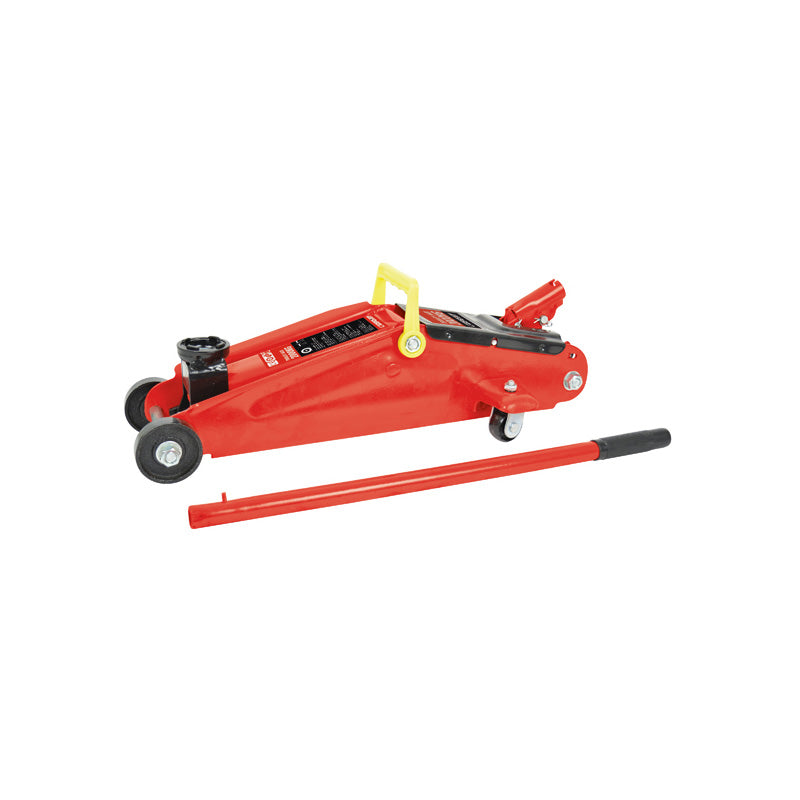 Carpoint, Cric idraulico trolley 2000KG - alluminio e acciaio - altezza 130-380mm