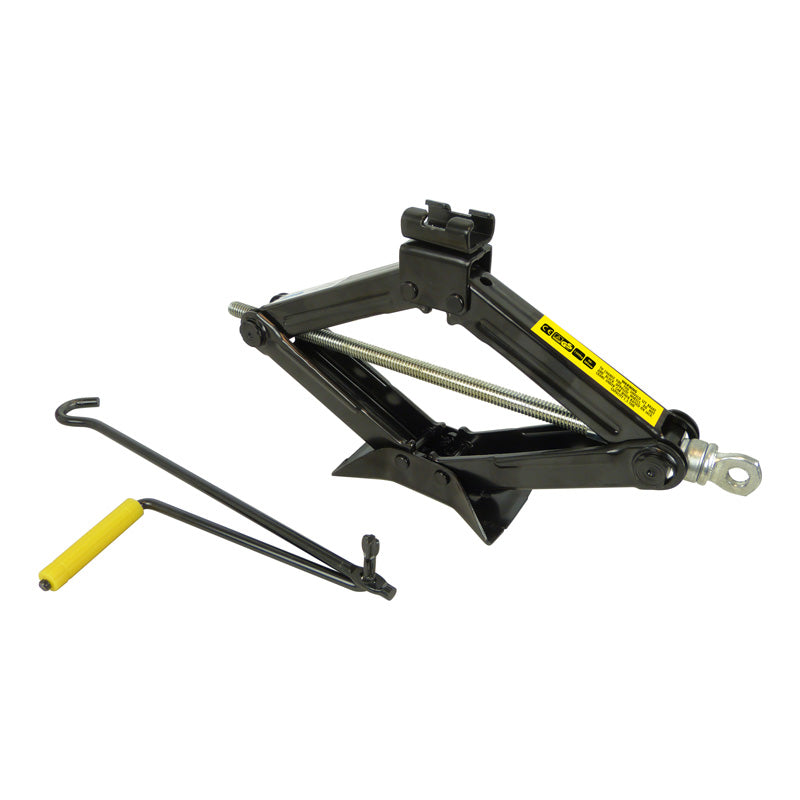 Carpoint, cric ciseaux 1500kg - hauteur de levage réglable 90-380mm