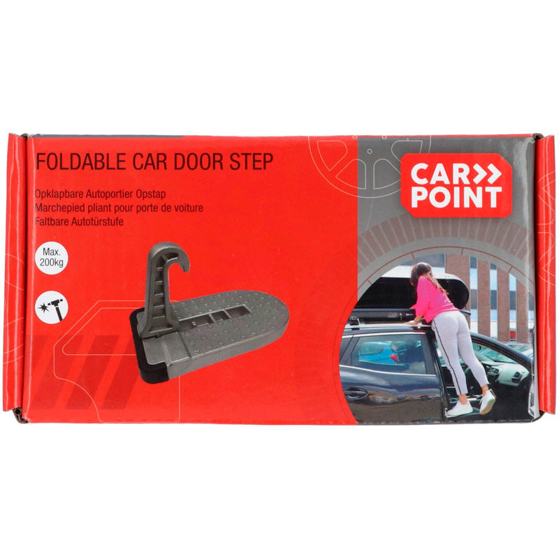 Carpoint, Foldbart bil dørtrinstrin, Metal, passer til alle bilmodeller (2003-)
