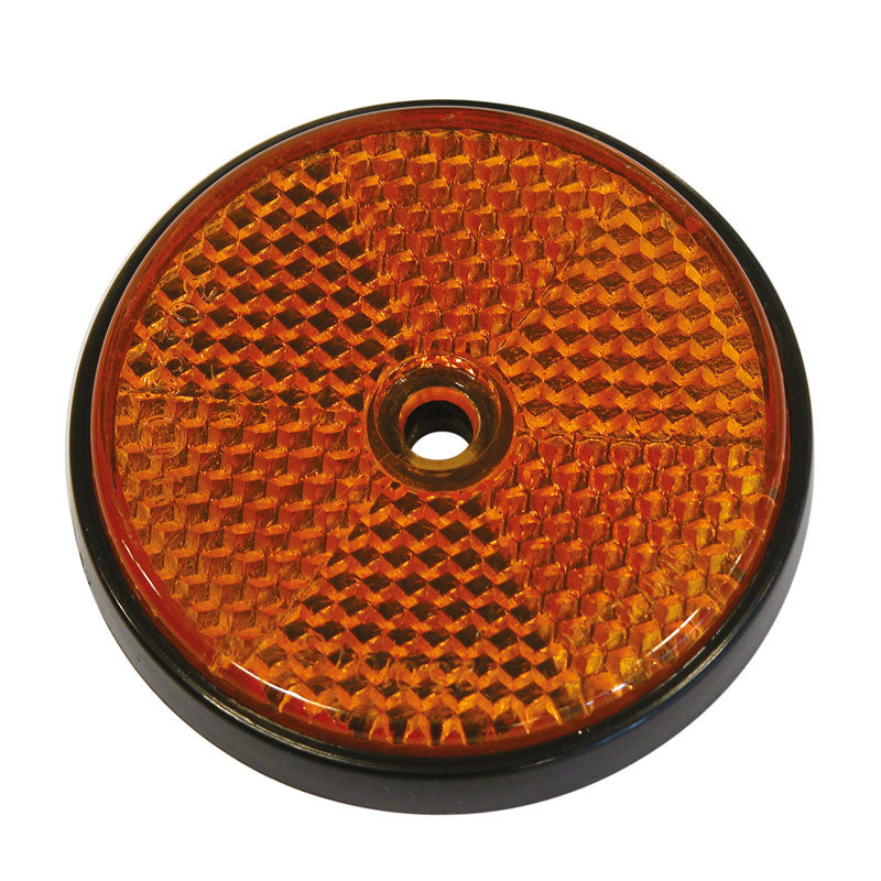 Carpoint, Orange Reflekser Ø70mm - 2 stk.