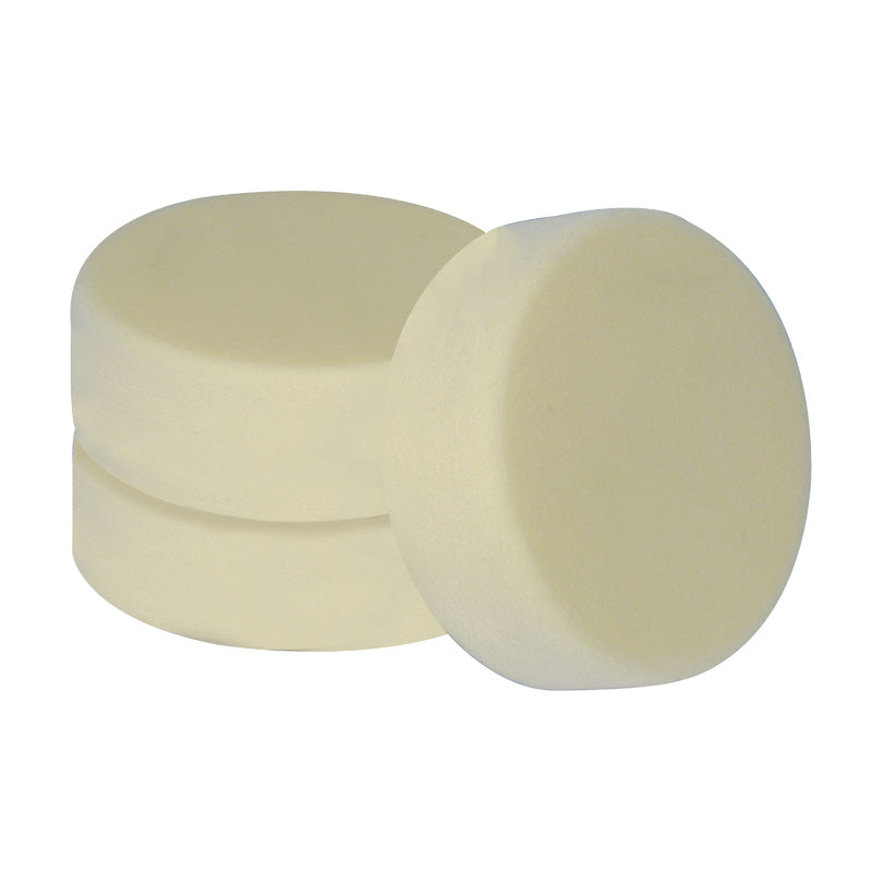 Carpoint, juego de esponjas de pulido - 150mm blanco/medio - 3 uds.