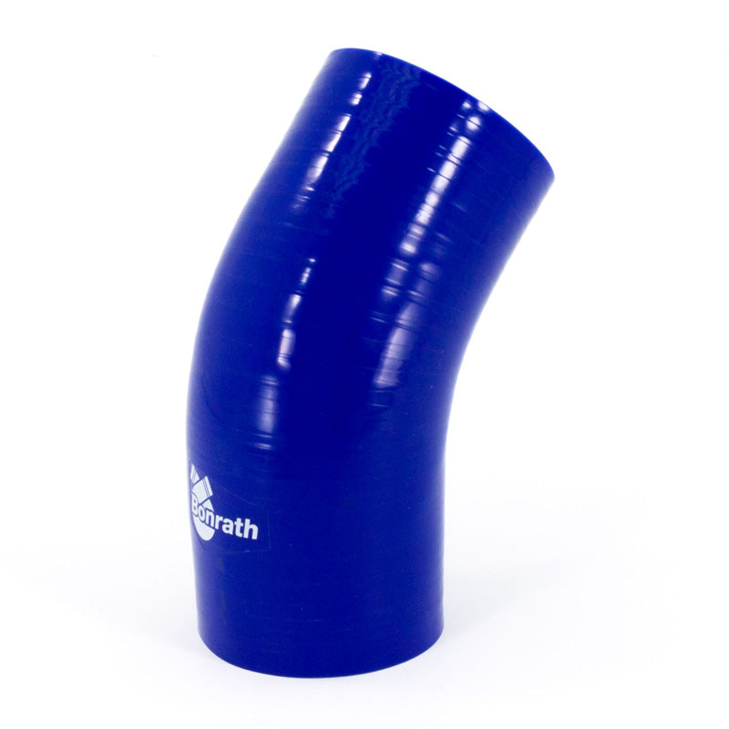 Bonrath, Silicone Hose - 45 Degree Bend - 50mm - Ø65mm - Blue