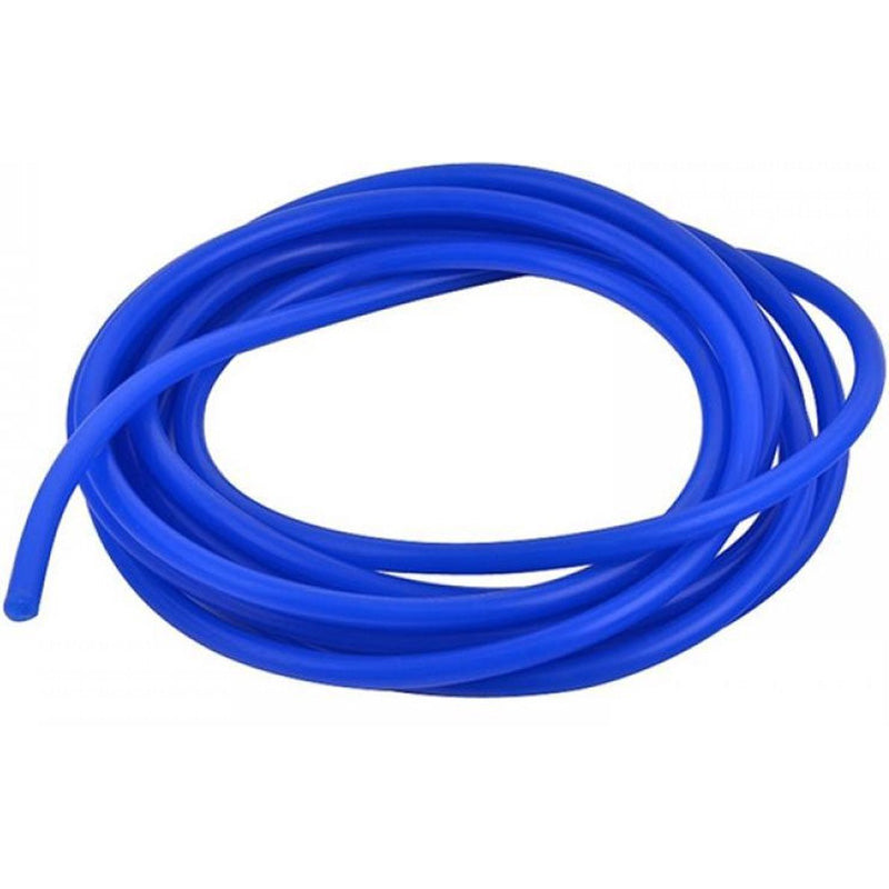 Bonrath, Tubo del vuoto in silicone, Blu, Lunghezza: 300 cm, Ø5 mm