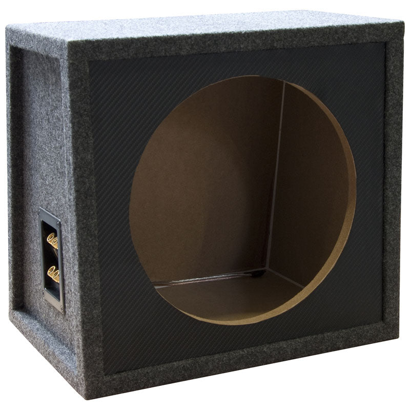 Necom, Subwooferkabinet, MDF, 12-tommer/30cm, 2x tilslutning