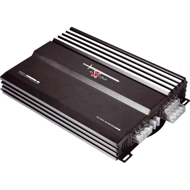 Excalibur, Forstærker, X500.4, 4-kanals, 2000W, Sort
