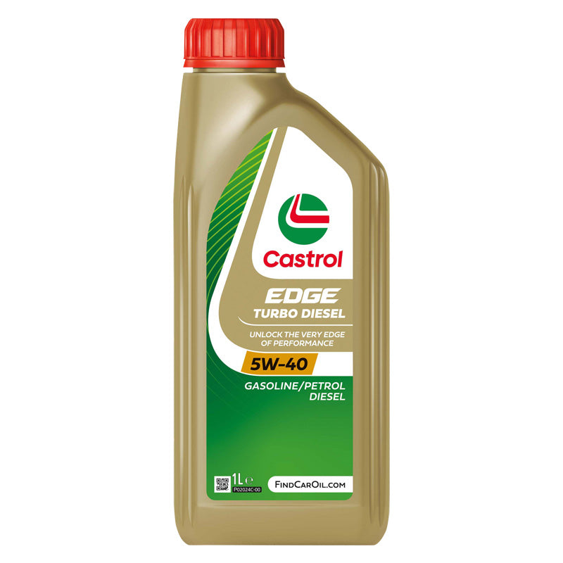 Castrol, EDGE Turbo Diesel 5W-40 with Fluid TITANIUM - 1 liter