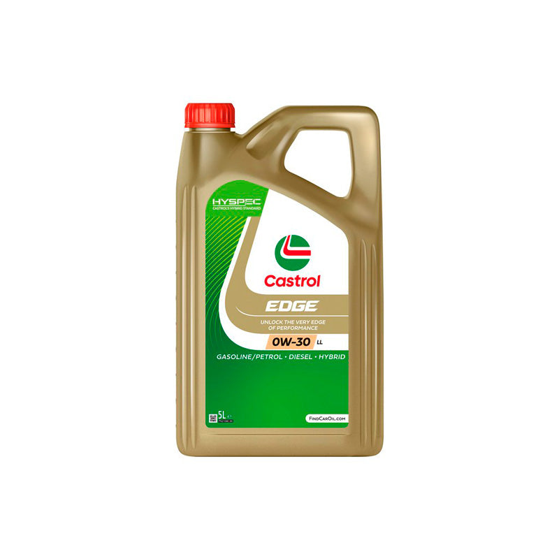 Castrol, EDGE 0W-30 LL motorový olej - 5 L
