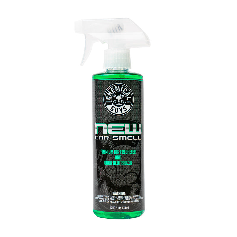 Chemical Guys Osvěžovač vzduchu a eliminátor pachů s vůní nového auta (473ml)