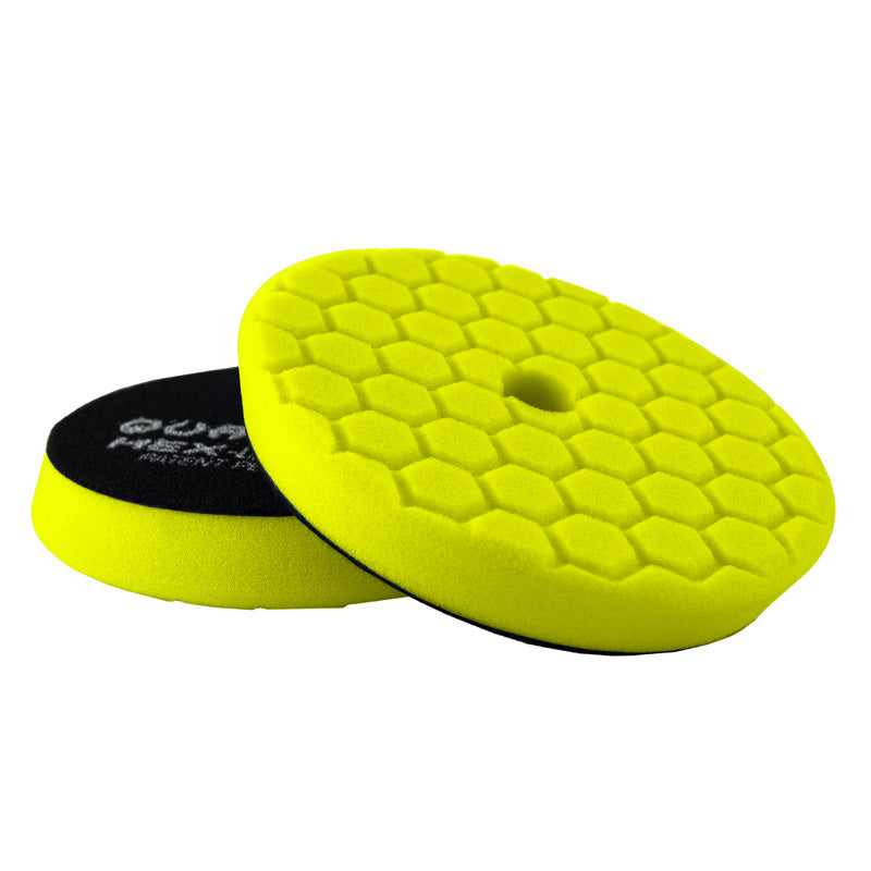 Chemical Guys Hex-Logic Quantum Pad de polissage fort Yellow (6.5 Inch)
