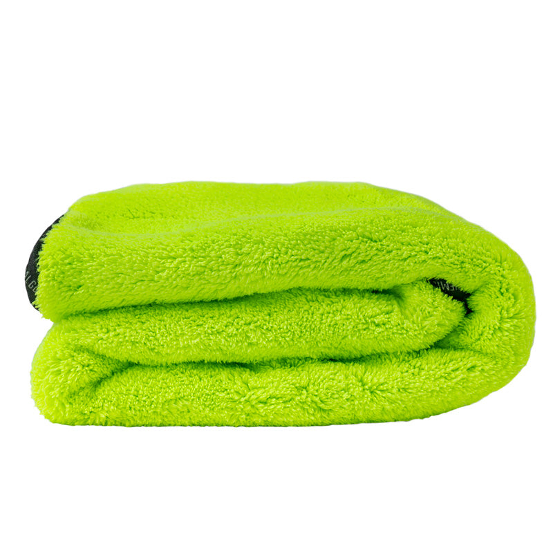 Chemical Guys Speed Mammoth Serviette de séchage ultra-épaisse ultime - Vert néon 25x30''