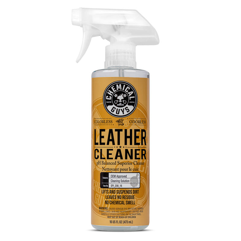 Chemical Guys Limpiador de cuero incoloro e inodoro Super Cleaner (473ml)