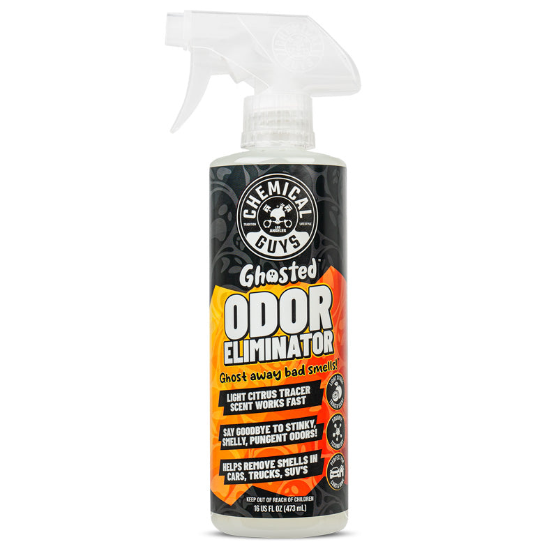Chemical Guys Ghosted Eliminador completo de olores para el interior del vehículo (473ml)