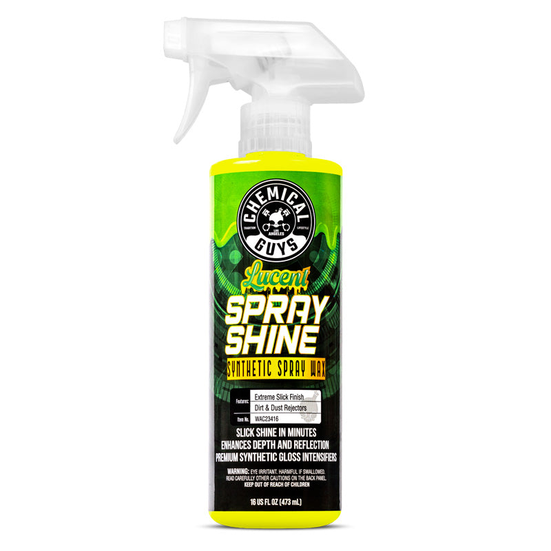Chemical Guys Lucent Spray de brillance cire synthétique en spray (473 ml)