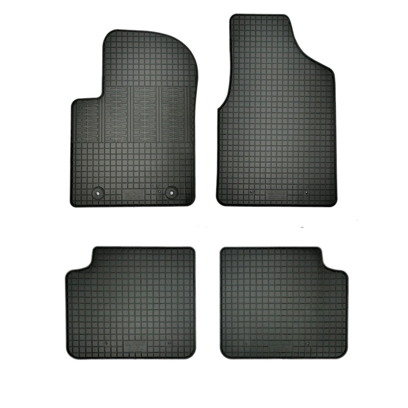 CIKCAR, Bundmåtter, Gummi, 4-styk, passer til Ford Ka II (2008-2012)