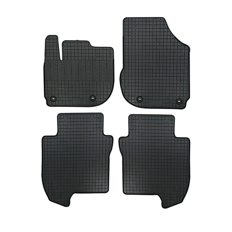 CIKCAR Rubber car mats set suitable for Honda Jazz V 2020- incl. Crosstar (4-pieces + fixing system)